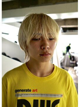 バロウ(BURROW) ダブルカラー/学割U24/Wカラー/ケアブリーチ/ブリーチリタッチ