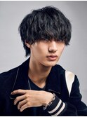 韓国メンズヘア/カルマパーマ/ニュアンスパーマ*渋谷/MEN'S/眉毛
