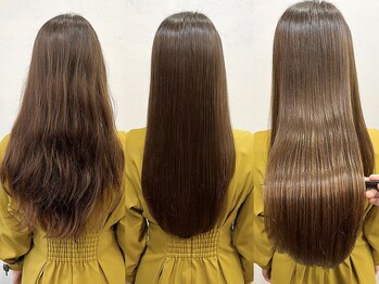 エヌポータル(N portal)の写真/【髪質改善縮毛矯正取扱店】本気のお悩み解決と美しいストレートヘアを叶えるサロン〔大分/縮毛矯正〕