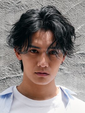 テン 心斎橋(tenn.) 心斎橋フェザーショートフェザーパーマニュアンスパーマ20代緩め