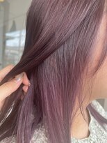 美容室 アイディー i-dee ピンクラベンダーカラー