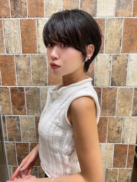 ピークアブー アヴェダ アトレ恵比寿(PEEK-A-BOO AVEDA) 黒髪ショート