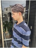 【和歌山美容室】メンズ+バレイヤージュ風カラー