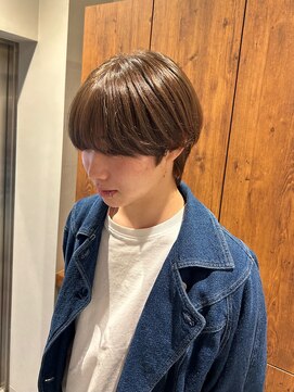 ニューヨークニューヨーク 梅田茶屋町店(NYNY) ナチュラルブラウン マッシュ