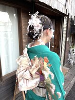 ヘアーサロン ポラリス(POLARIS)&nbsp;成人式　カチモリ