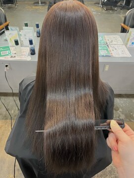 ジュール 池袋(Joule) オリーブグレージュ×髪質改善トリートメントバイカルテ