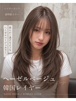 エトワ 新宿三丁目店(ETOWA)&nbsp;柔らかく透けるトレンドベージュ☆韓国レイヤー♪