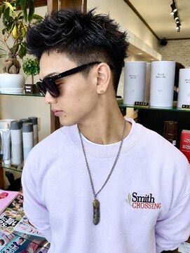 ヘアークルーズピース (hair cruise Piece) ルーズショート/アクティブショート/メンズパーマ