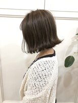 エトネ ヘアーサロン 仙台駅前(eTONe hair salon)&nbsp;《eTONe》外ハネ×透明感アッシュ