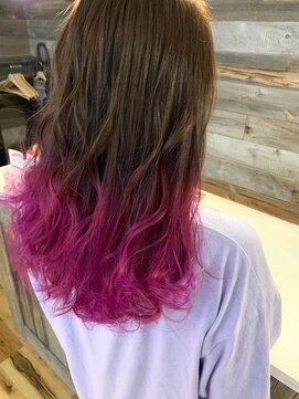 グリッター 赤塚店(GLITTER) ピンクグラデーション