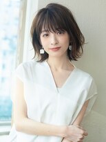 【AFLOAT 晃輔】20代30代大人可愛い 小顔外ハネボブ 髪質改善