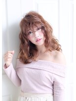 ヘアーズ ベリー 布施店(hairs BERRY)&nbsp;BERRY/耳かけ＿毛先パーマ＿イメチェン＿フォギーベージュ＿夏