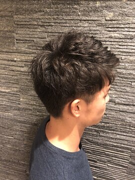 ヒロギンザ 新橋日比谷口店(HIRO GINZA) ツーブロショートスタイル