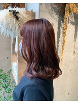 ユニコ(UNiCO)&nbsp;レッドブラウンカラー【大塚美容室UNiCO  大塚 髪質改善】