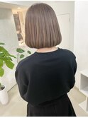 ボブミルクティーベージュ