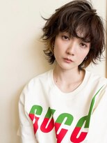 トップヘアーラウンジ 知立(TOP HAIR Lounge) イヤリングカラーでプチウルフにアクセント