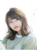 【槌矢圭悟】くびれレイヤー/カーキアッシュ