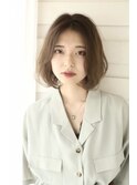前髪なくても可愛い軽めボブ◎20代30代40代50代