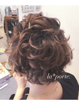 ヘアーアトリエ ラポルト(hair atelier la porte.) 【藤井指名限定】ヘアセット/ヘアアレンジ