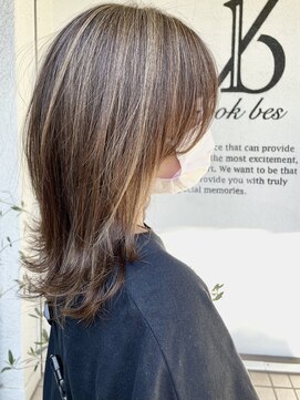 ジェービーヘア 稲毛(jb hair) 似合わせカットデザインカラーツートンカラーくびれヘア【稲毛】