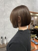 シールドヘアプロデュース(C’LD hair produce) 【 C’LD 】お客様スタイル_王道シルエットな丸みボブ