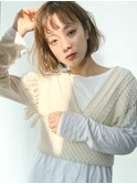 エアリーボブ_外ハネボブセクションカラーペールベージュ_78819