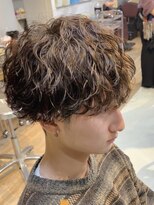 フィフス 名駅(fifth) 波巻きスパイラルパーママッシュショート無造作パーマ刈り上げ