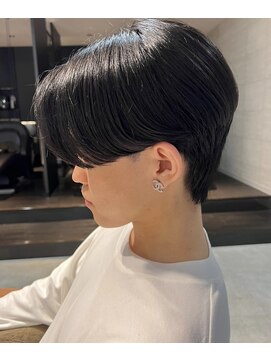 リコ ヘアアンドリラクゼーション 名駅店(LICO HAIR＆RELAXATION) 韓国風センターパートヘア　名古屋駅/名駅/メンズ