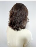 ラフで軽やかな動きが魅力の毛先だけレイヤーパーマ☆