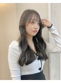 ☆韓国風顔周りカット+切りっぱなし sayuri