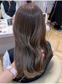 【とばみか】韓国ヘア×艶髪◎ラベンダーベージュ