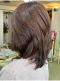 20代30代40代大人可愛い白髪ぼかし3Dカラー