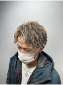 【外国人風ヘアー!】ブラウンゴールド×ツイストスパイラル!