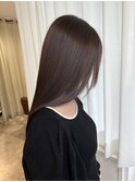20代 30代 40代 艶感ストレートアッシュグレージュ透明感ロング