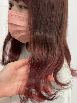 ゲーム 渋谷店(GAME) ブリーチダブルカラーグラデーションピンク韓国デザイン