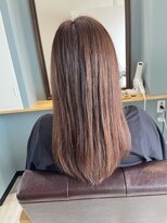 サニー(Sunny)&nbsp;大人かわいい、ほんのりピンクブラウンツヤカラー