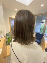パラゴ(PARAGO.)&nbsp;《緑橋/城東区/女性サロン》コンパクトボブ×インナーカラー