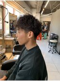 波巻きパーマ 波巻きスパイラルパーマ 骨格矯正カット