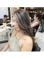 ブレンド 渋谷(BLend)&nbsp;ハイライトブルージュマチルダボブインナーグレージュ