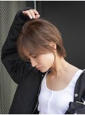 【GEEKS渋谷】チョコレート/小顔ショート/20代30代/オフィスヘア