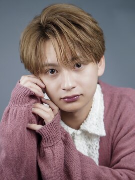 オーシャントーキョー 渋谷(OCEAN TOKYO) 韓国ヘアシースルーマッシュセンターパート刈り上げツーブロック