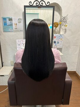 コルテ 倉敷西坂店(CoRte.) 艶髪ロング/ストレートヘア/イメチェン/レイヤーカット/髪質改善