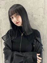 シーク 天神(SEEK)&nbsp;ダークグレー/ボブ/切りっぱなしボブカット/トリートメント