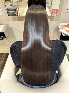 ドール 阪急高槻(DOLL) メルティカラー似合わせフェミニンロング髪質改善縮毛矯正5