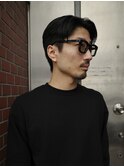 センター分け