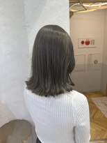 ロンドプランタン 恵比寿(Lond Printemps)&nbsp;イメチェン外ハネボブ美髪ワイドバングレイヤー縮毛矯正