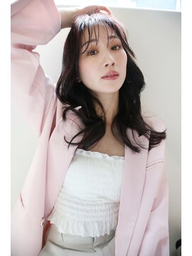 フィガロ ミーナ 東生駒店(FIGARO MINA) 大人かわいいくびれセミロング