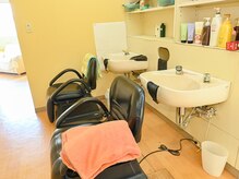ユメ 美容室 結女の雰囲気（シャンプー台で至福の時間を＊）