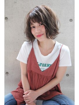 シーズ(Seeds) 【Nakamura】ゆるふわボブパーマ