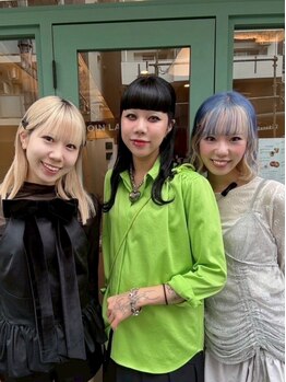 エルミタージュ(HERMITAGE)の写真/【梅田】女性同士だからこそ伝わる“可愛い”を共有。トレンド×似合わせカラーも安心して相談できる♪